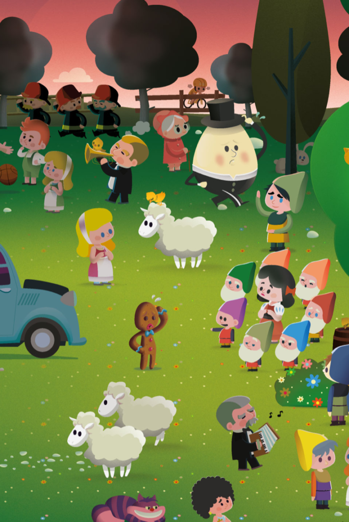 Jeux jeunesse — Univers ludique et festif pour Le Parisien Magazine