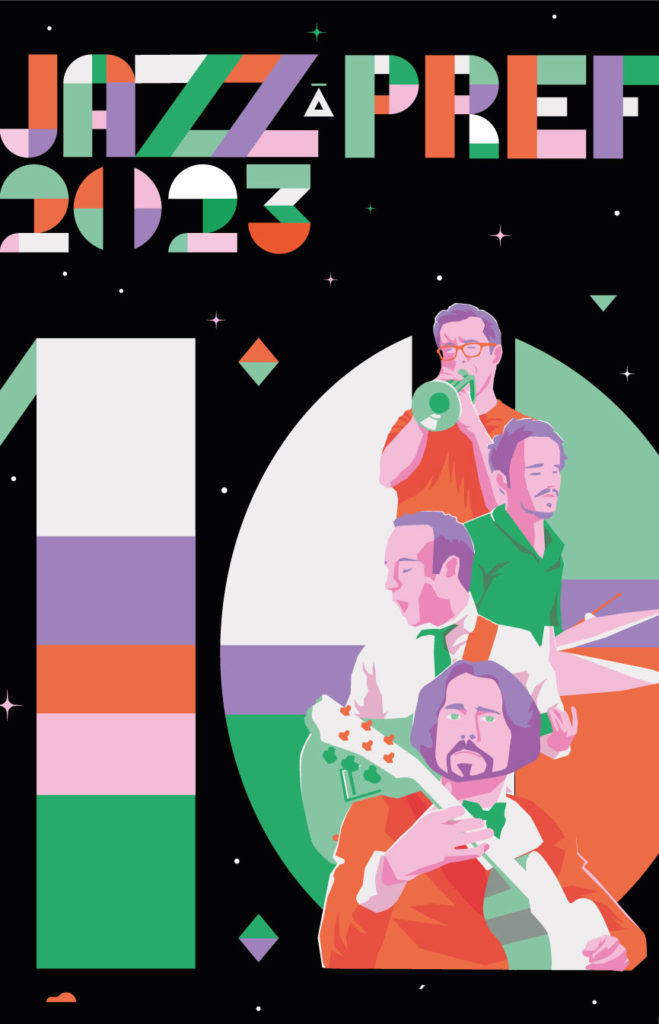 Jazz à Préfailles — Affiches & identité depuis 2020