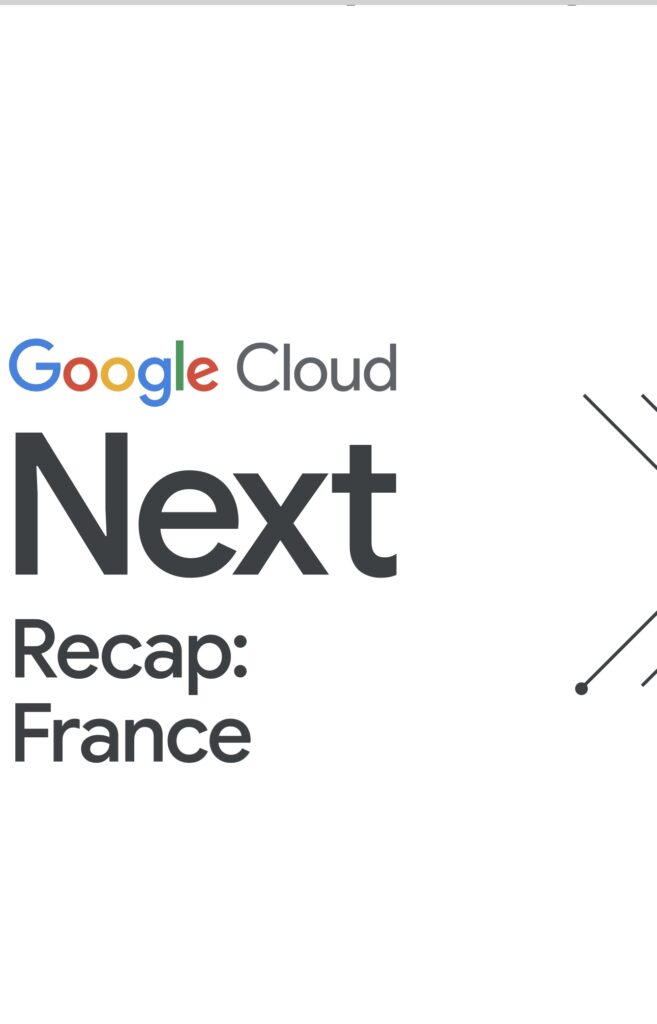 Google Next Paris — Intro scène, énergie créa